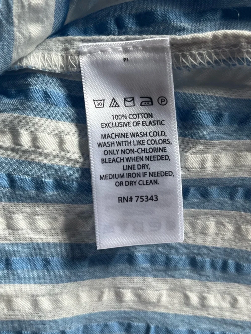 Caroline Constas Cosima Nap Maxi dress (HHH Hill House Home Blueberry Stripe) S - Picture 4 of 4